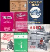 Denis Jenkinson's motorcycle reference library,