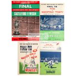 A collection of post-war Rugby League Challenge Cup Final programmes, for 1946 to 1953 inclusive,