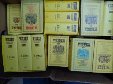 A collection of John Wisden's Cricketers' Almanacks 1946 to 2004,