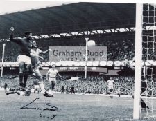 Eusebio signed photograph, large 16 by 12in.