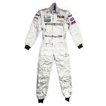 David Coulthard worn 2000 West McLaren-Mercedes Formula 1 racesuit,