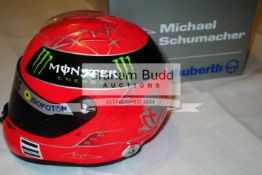 Michael Schumacher signed Mercedes AMS Petronas 2012 F1 season 1:2 scale helmet,