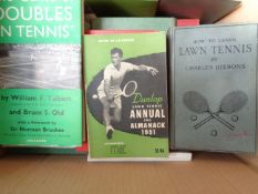 46 volumes on tennis,