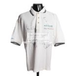 Autographed Marsh Classic Tennis Tournament, Hurlingham, polo shirt,