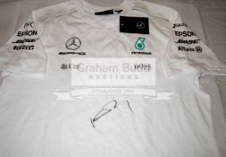 Nico Rosberg and Sebastian Vettel signed F1 memorabilia,