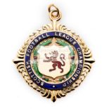 Scottish Football League Championship medal 1990-91, 9ct.