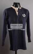 "Ludo" Stuart 1920s match-worn Scotland international rugby shirt,