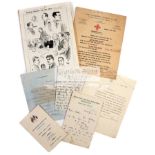 Tennis ephemera from the Percy Rootham Collection,