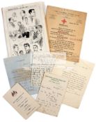 Tennis ephemera from the Percy Rootham Collection,