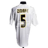 Zinedine Zidane signed Real Madrid No.