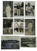 Early Trim and Chaplin Jones cards taken at Worple Road pre-1914, subjects including De Morpurgo,