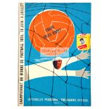 The rarest programme issued at the 1954 World Cup Korea v Turkey, played in front of only 4,