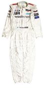 Mika Hakkinen signed and worn late 1999 West McLaren-Mercedes Formula 1 racesuit,