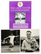 Wimbledon Lawn Tennis Championships programme for the men's singles final day in Coronation Year