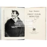 Roger Bannister signed copy of his book "First Four Minutes", first edition with d/j,