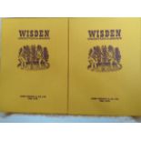 A boxed set of Wisden Facsimile Almanacks 1864-1878, from a limited edition this set numbered 418,