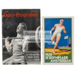 Berlin 1936 Olympic Games daily programme for 3rd August the day Jesse Owens one his first gold