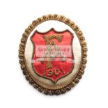 Football Association badge issued to Councillor William Tiffin for the Tottenham Hotspur v