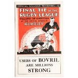 Rugby League Challenge Cup Final programme Widnes v Hunslet played at Wembley Stadium 5th May 1934,