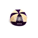 Frank Roberts's F.A. International Trial Cap season 1921-22, purple & white quartered, F.A.