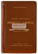 John Wisden's Cricketers' Almanack for 1907, original publisher's hardback,