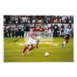 David Backham signed photograph, 'Beckham's Revenge',