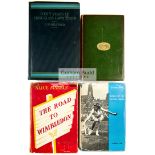 12 volumes of lawn tennis, including Badminton Library "Lawn Tennis, Rackets,