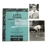 Wimbledon Lawn Tennis Championships programme for the ladies singles final day in 1946,