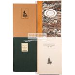 Four scarce author-signed limited edition books on Scottish Golfing history by David Hamilton,