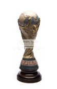 Lladro full-size porcelain FIFA World Cup Trophy, commissioned by Bertoni of Italy for FIFA,