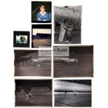 A collection of football photographic negatives and glass plates mid-1950s/early 1960s,