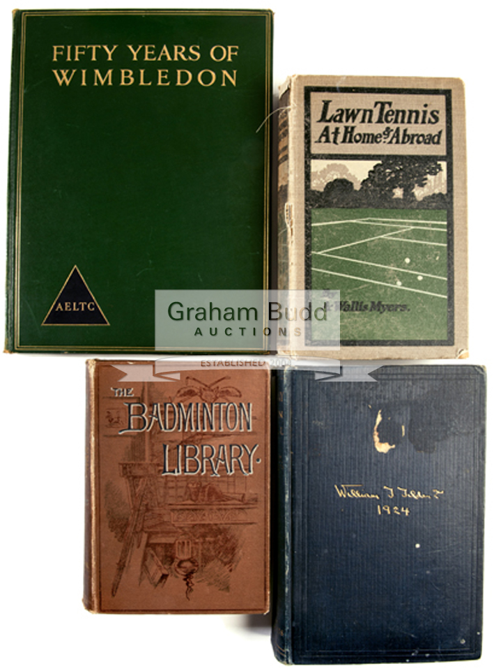 12 volumes of lawn tennis, including Badminton Library "Lawn Tennis, Rackets, - Image 2 of 2