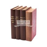 Four John Wisden's Cricketers' Almanacks, for 1887, 1888, 1891 & 1899,