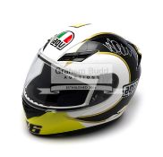 Valentino Rossi signed helmet, full-size AGV Moto GP Vale 46,