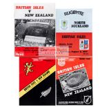 Eleven British Lions programmes for Tours of New Zealand, two for 1959,