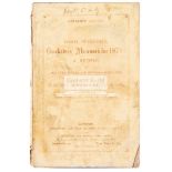 John Wisden's Cricketers' Almanack for 1879, original paper wrappers,