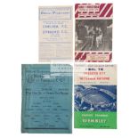 A collection of 83 football programmes 1945 to 1970, the lot including West Ham v QPR (Cup) 1944-45,