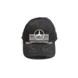 Lewis Hamilton and Valtteri Bottas signed Mercedes-Benz cap,