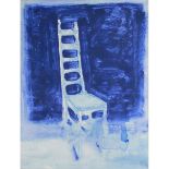 Shawcross, Neil b1940 Irish AR, Chair. 24 x 16 ins., (61 x 40.5 cms.), Oil on Canvas, Signed.