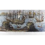 The Embarkation of Henry VIII at Dover, 1520. 27 x 49 ins., (69 x 104 cms.