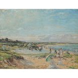 Cheston, Evelyn 1875-1929 British, Studland Bay. 28.25 x 36 ins., (71.5 x 91.5 cms.