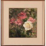 Guglielmo Pizzirani (Bologna 1886 - 1971), “Rose”, 1965.