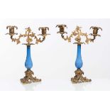 Coppia di candelabri Napoleone III, Francia, XIX sec.