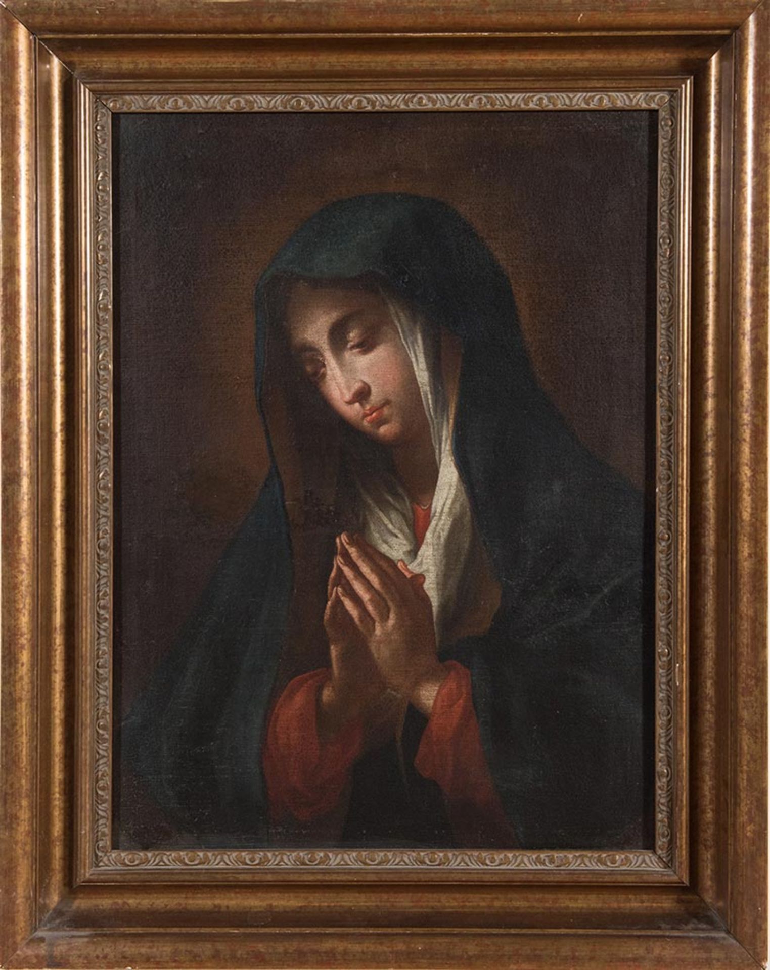 Maestro del XVII sec., “Madonna”.