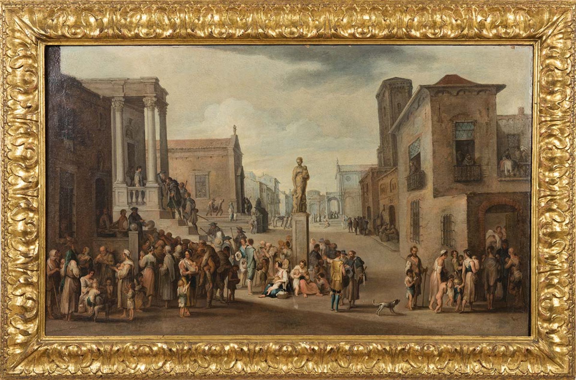 Cornelis de Wael (Anversa 1592 – Roma 1667), “Le sette opere di misericordia”.