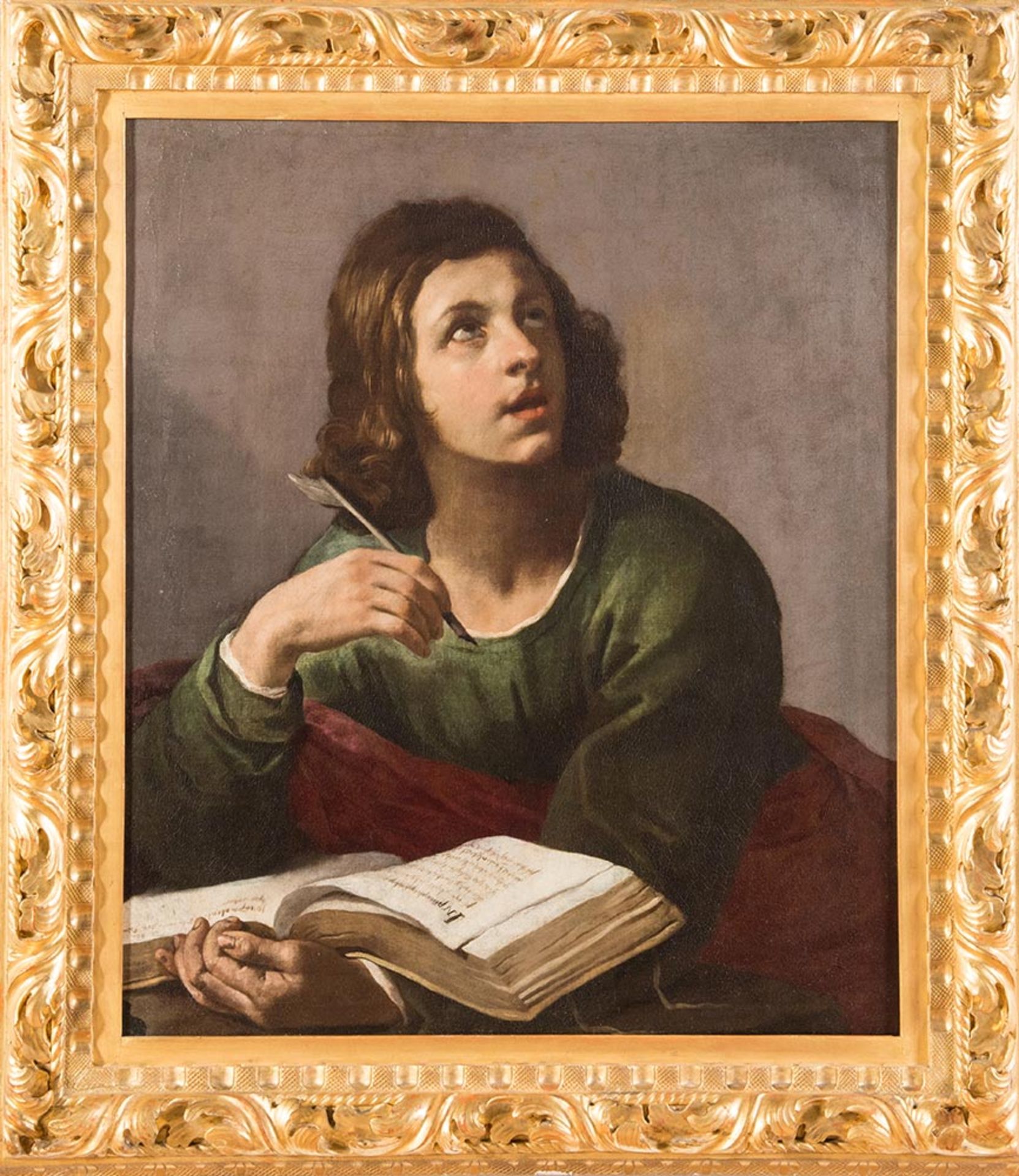 Simone Cantarini (Pesaro 1612 – Verona 1648), “San Giovanni Evangelista”.