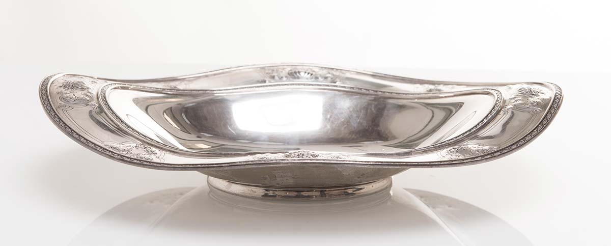 Centrotavola in argento Sterling, J.S. & Co., XX sec. - Image 3 of 5