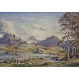 •STIRLING GILLESPIE (SCOTTISH 1908 - 1993) CUL MHOR AND CUL BEAG FROM ACHILTIBUIE - LOCHINVER ROAD