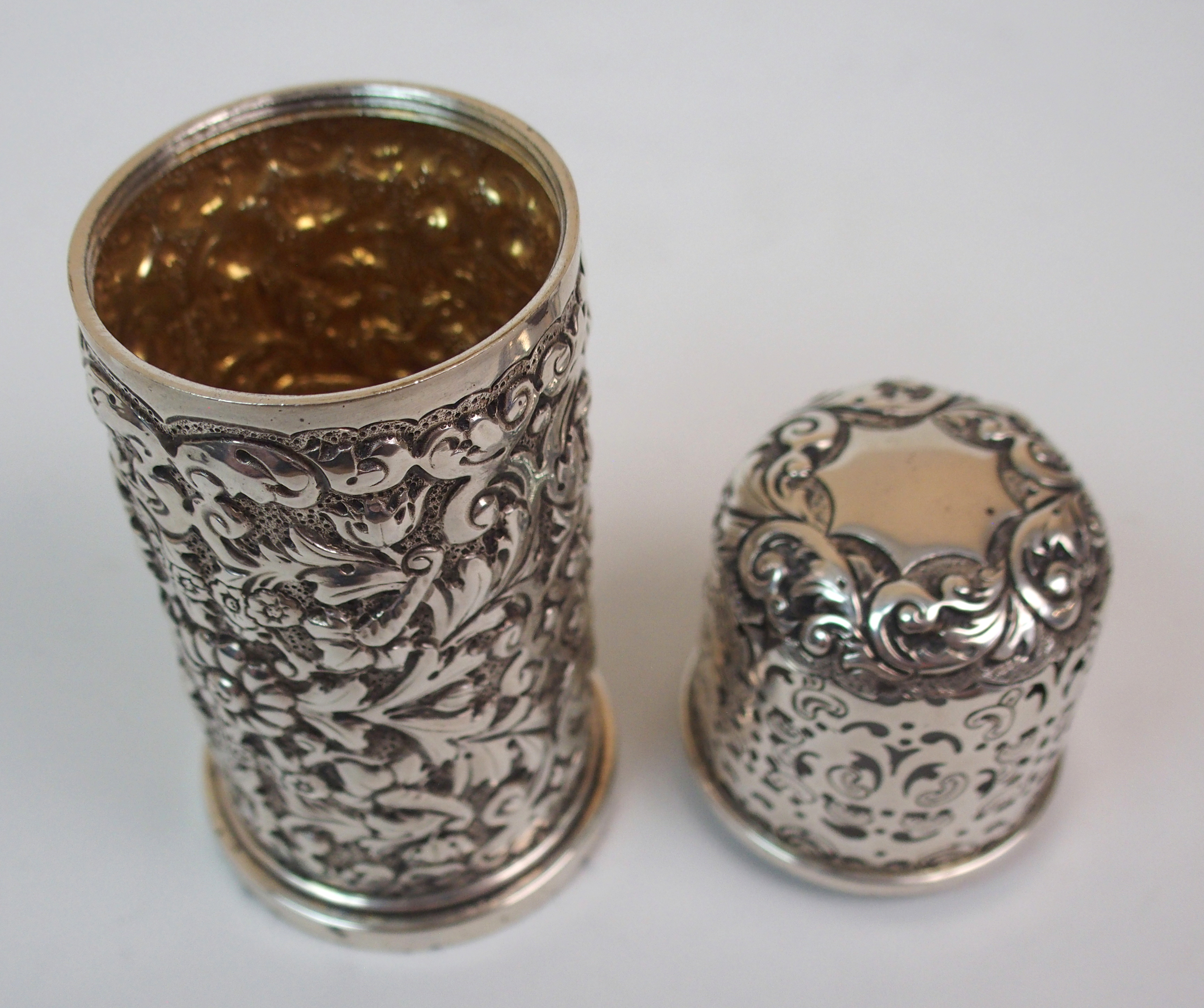 A VICTORIAN SILVER SUGAR CASTOR by Horace Woodward & Co., (Edgar Finley and Hugh Taylor), London - Image 10 of 10