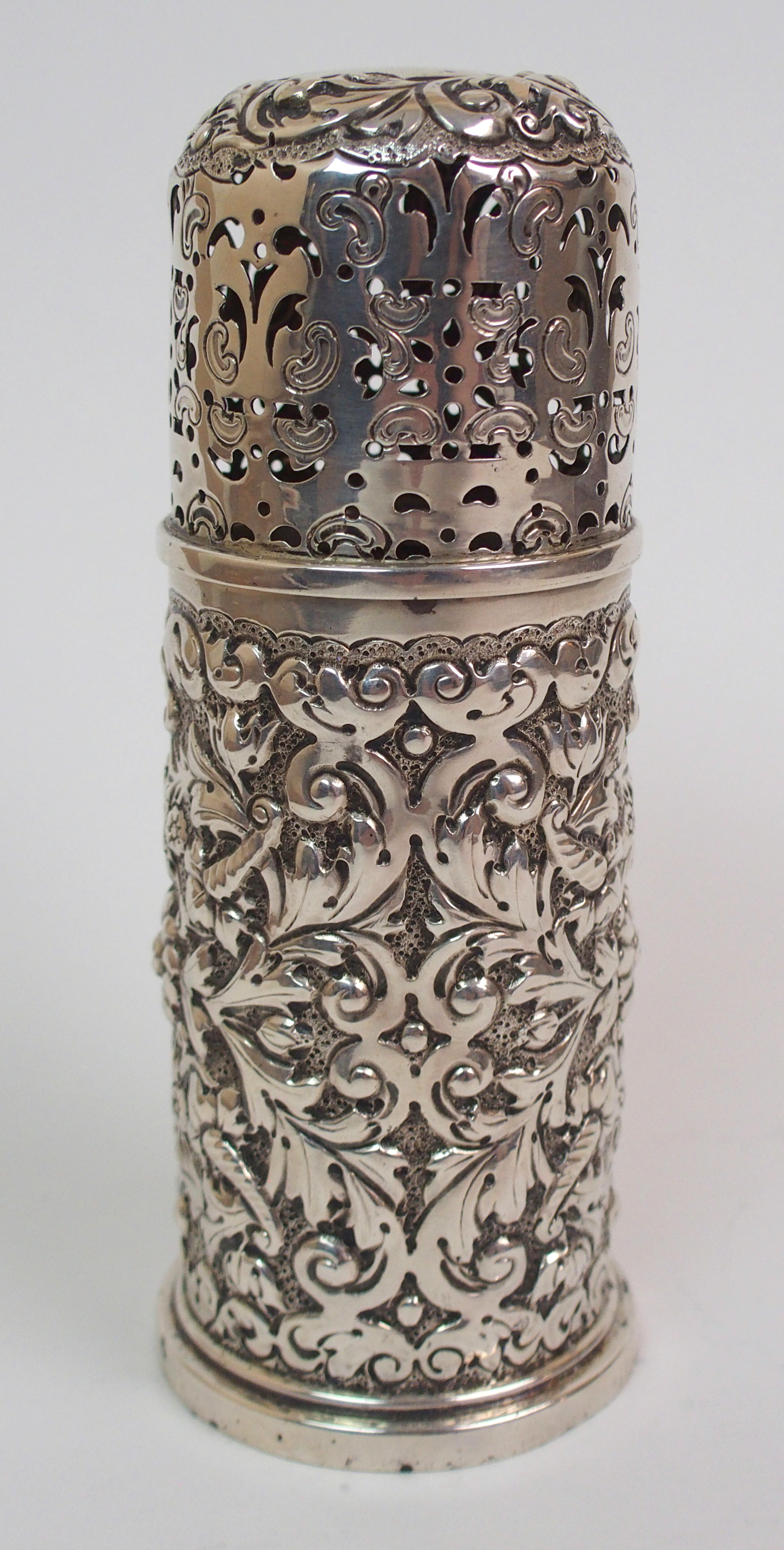 A VICTORIAN SILVER SUGAR CASTOR by Horace Woodward & Co., (Edgar Finley and Hugh Taylor), London - Image 8 of 10